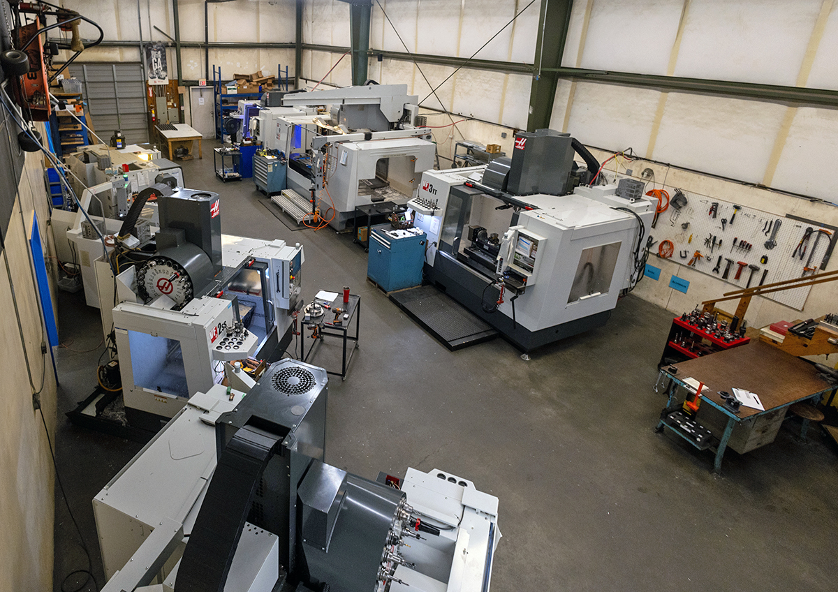 Inside of Werner Machine Shop, a Custom CNC Machining Facility in Marietta, Georgia