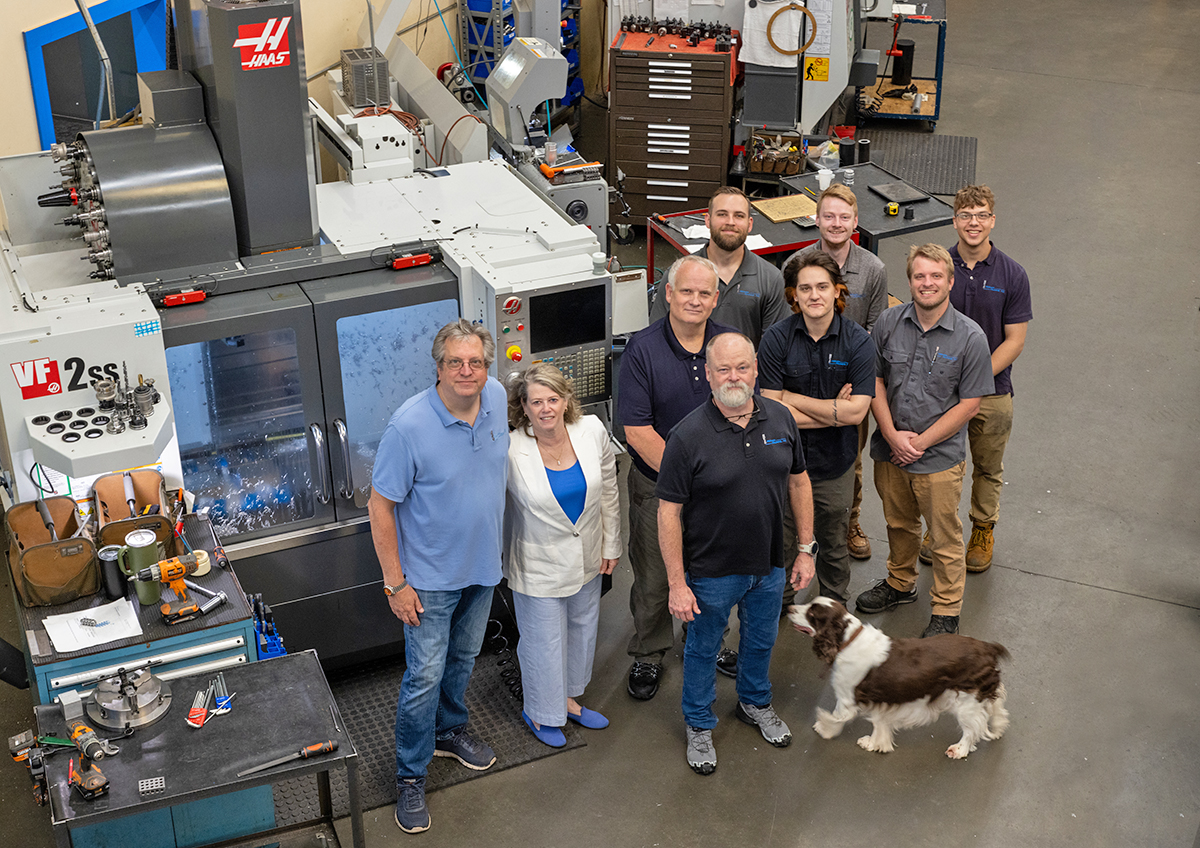 The Werner Machine Team, expert CNC machinists in Marietta, Georgia